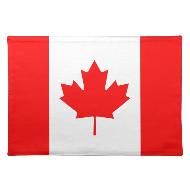 Canadian Flag MoJo Placemat (Front)