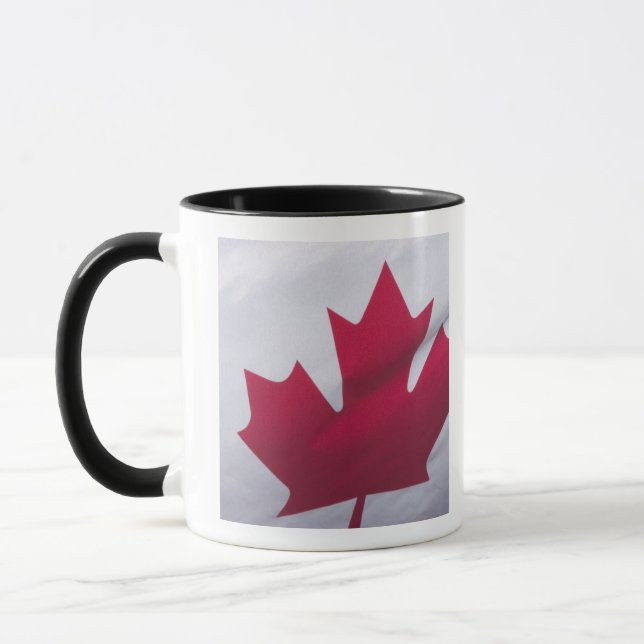 Canadian Flag. Mug (Left)