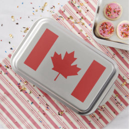 Canadian flag of Canada custom cake pan