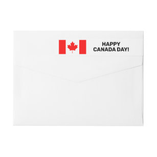 Canada Return Address Labels | Zazzle