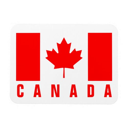 Canadian flag of Canada fridge Magnet