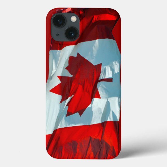 Canadian Flag of Canada Maple Leaf Patriotic Image Case-Mate iPhone Case (Back)