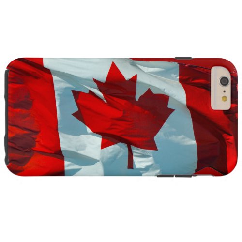 Canadian Flag of Canada Maple Leaf Patriotic Image Tough iPhone 6 Plus Case