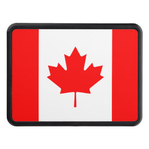Canadian Flag of Canada Maple Leaf Tow Hitch Cover