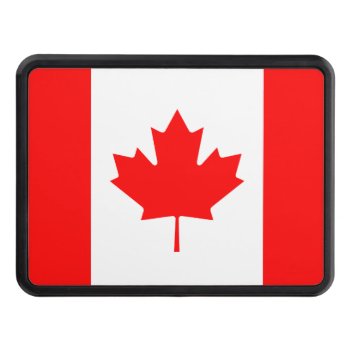 Canadian Flag Of Canada Maple Leaf Tow Hitch Cover by Classicville at Zazzle