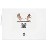 Canadian Flag On Inner Birch Bark (Back Horizontal)