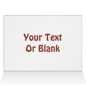 Canadian Flag On Inner Birch Bark (Inside Horizontal (Top))