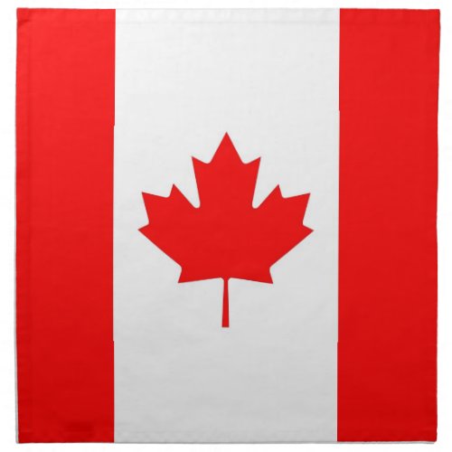 Canadian Flag on MoJo Napkin