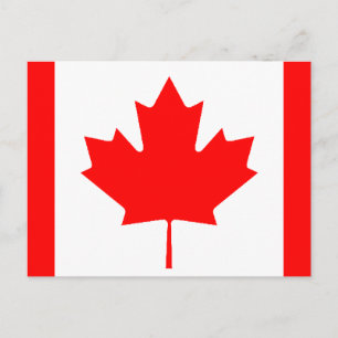 Canadian Flag Postcard