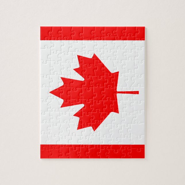 Canadian flag Puzzle (Vertical)