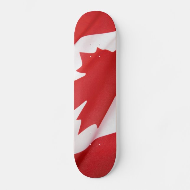Canadian flag skateboard (Front)