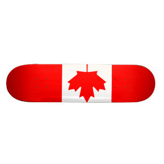 Canadian Flag Skateboard Deck