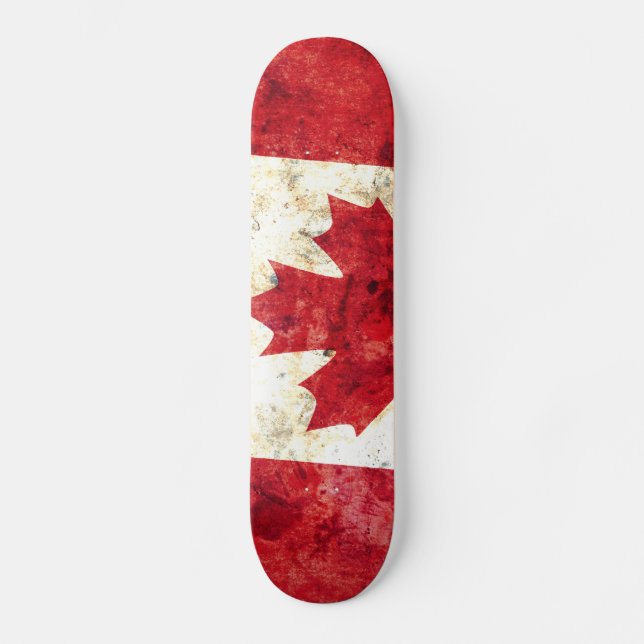Canadian Flag Skateboard Deck (Front)