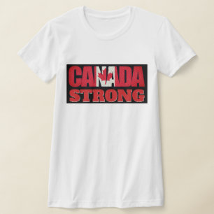 Canadian Flag Strong T-Shirt