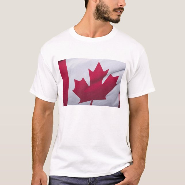 Canadian Flag. T-Shirt (Front)