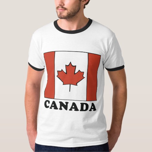 Canadian Flag T-Shirt | Zazzle