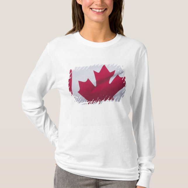Canadian Flag. T-Shirt (Front)