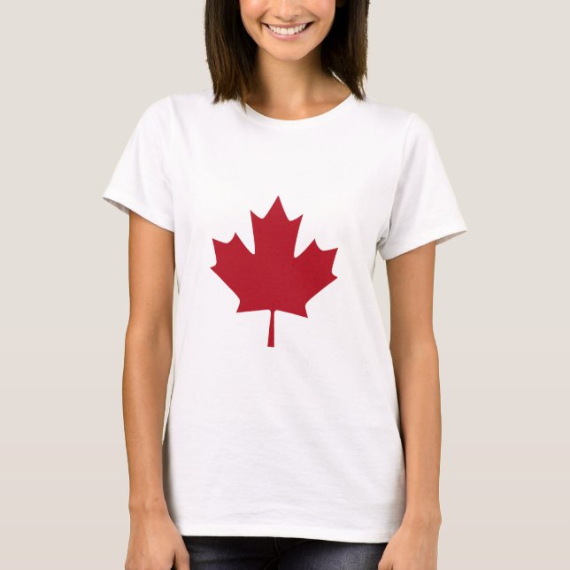 Canadian Flag T-shirts and Apparel (Front)
