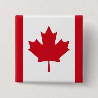 Canadian Flag T-shirts and Apparel Pinback Button