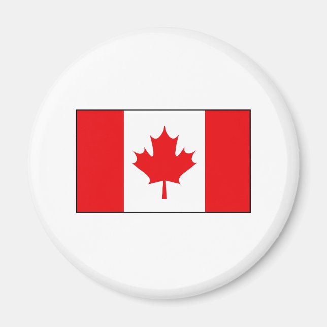 Canadian Flag T-shirts and Gifts Magnet (Front)