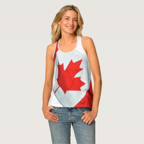 Canadian Flag Tank Top