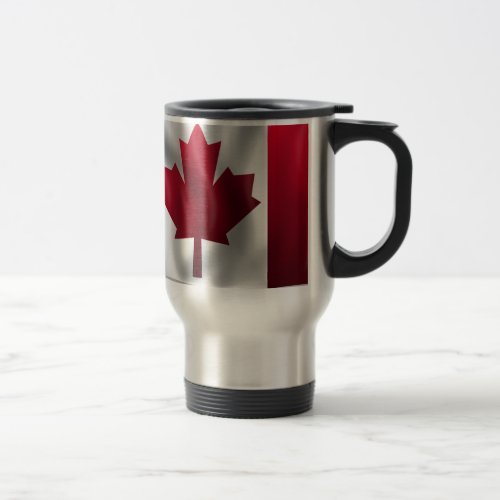 Canadian Flag Travel Mug