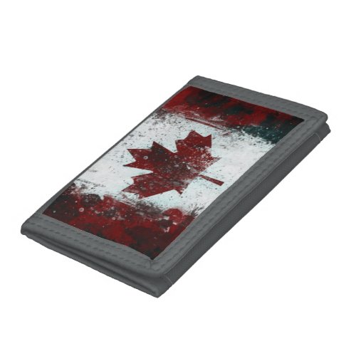 Canadian Flag Trifold Wallet