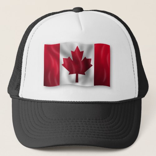 Canadian Flag Trucker Hat