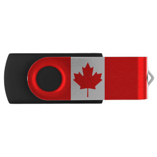 Canadian flag USB flash drive
