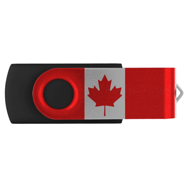 Canadian flag USB flash drive (Front)