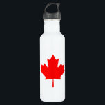 Canadian Flag Water Bottle<br><div class="desc">Canadian Flag Liberty</div>