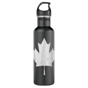 Canadian Flag Women Men Kids Maple Leaf Canada Day Stainless Steel Water Bottle