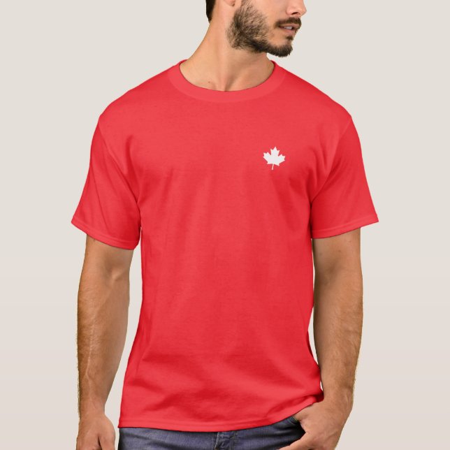 Canadian Flag Women Men Kids Maple Leaf Canada Day T-Shirt (Front)