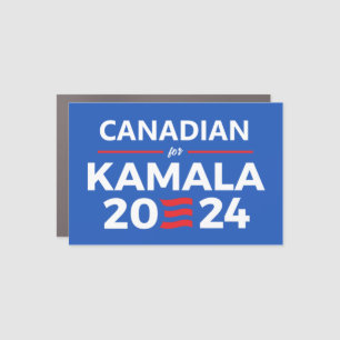 Canadian for Kamala Harris Car Magnet
