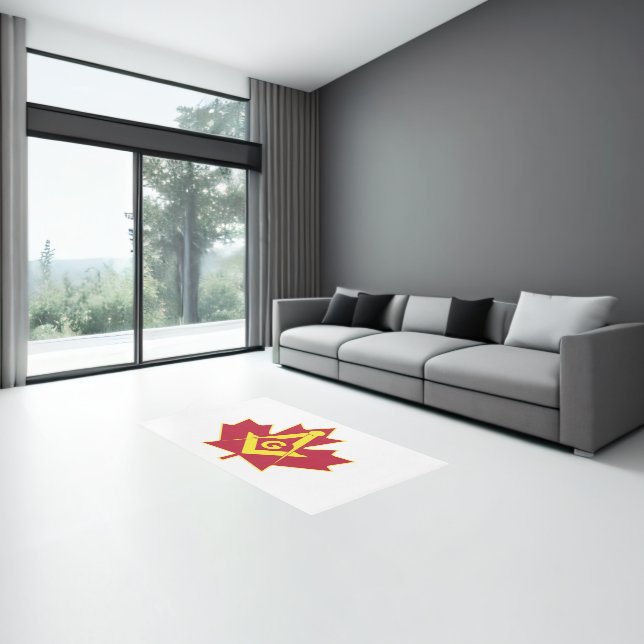 CANADIAN FREE MASON RUG (Insitu (Indoor 3))