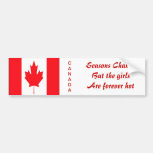 canadian funny bumper stickers