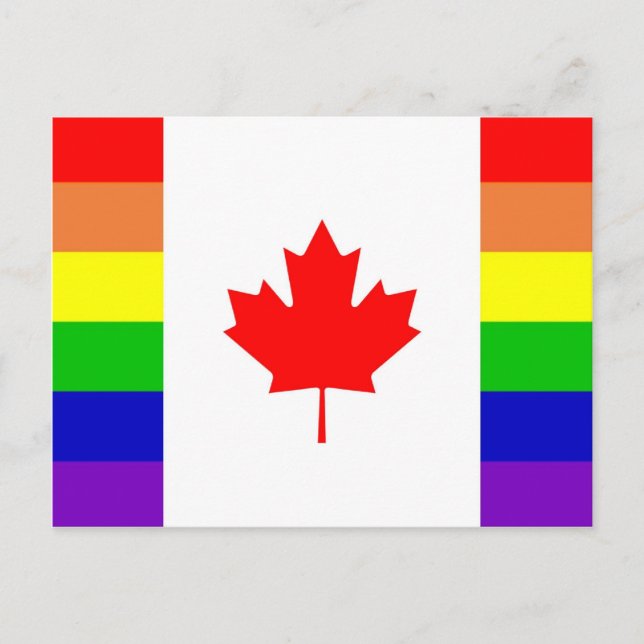 Canadian Gay Pride Postcard (Front)