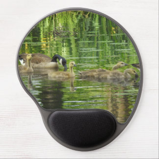 Canadian Geese and Goslings Gel Mouse Pad