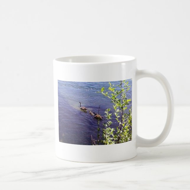 Canadian Geese Family Coffee Mug (Right)