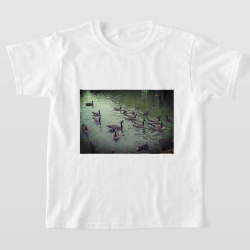 Canadian Geese  Mallard Ducks T_shirt