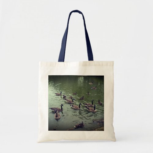 Canadian Geese  Mallard Ducks Tote Bag