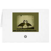 Canadian Geese Photo (Back Horizontal)