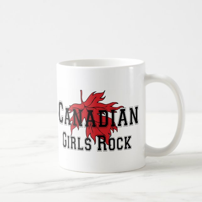 Canadian Girls Rock Coffee Mug (Right)