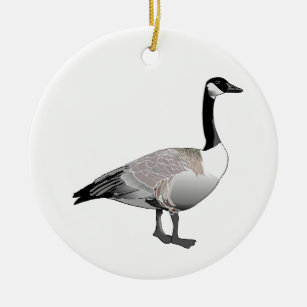 Canadian Goose Ceramic Ornament