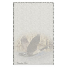 Canadian Goose Custom Stationery