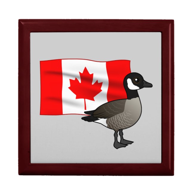 Canadian Goose & Flag Gift Box (Front)