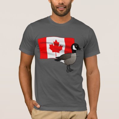 Canadian Goose &amp; Flag T-Shirt
