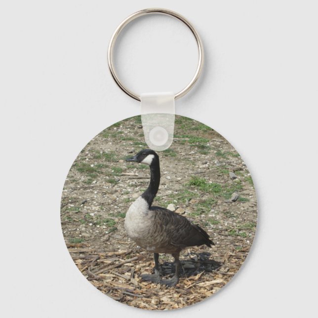 Canadian Goose Keychain (Front)
