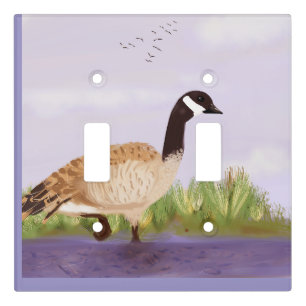 Canadian Goose Wall Plate