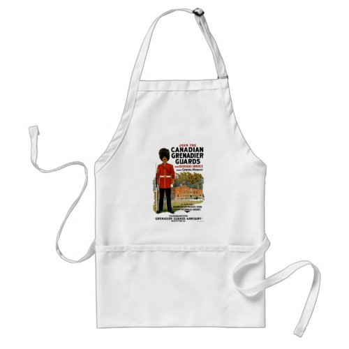 Canadian Grenadier Guards Adult Apron